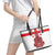Georgia Independence Day Leather Tote Bag Sameba Dzala Ertobashia