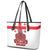 Georgia Independence Day Leather Tote Bag Sameba Dzala Ertobashia