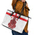 Georgia Independence Day Leather Tote Bag Sameba Dzala Ertobashia