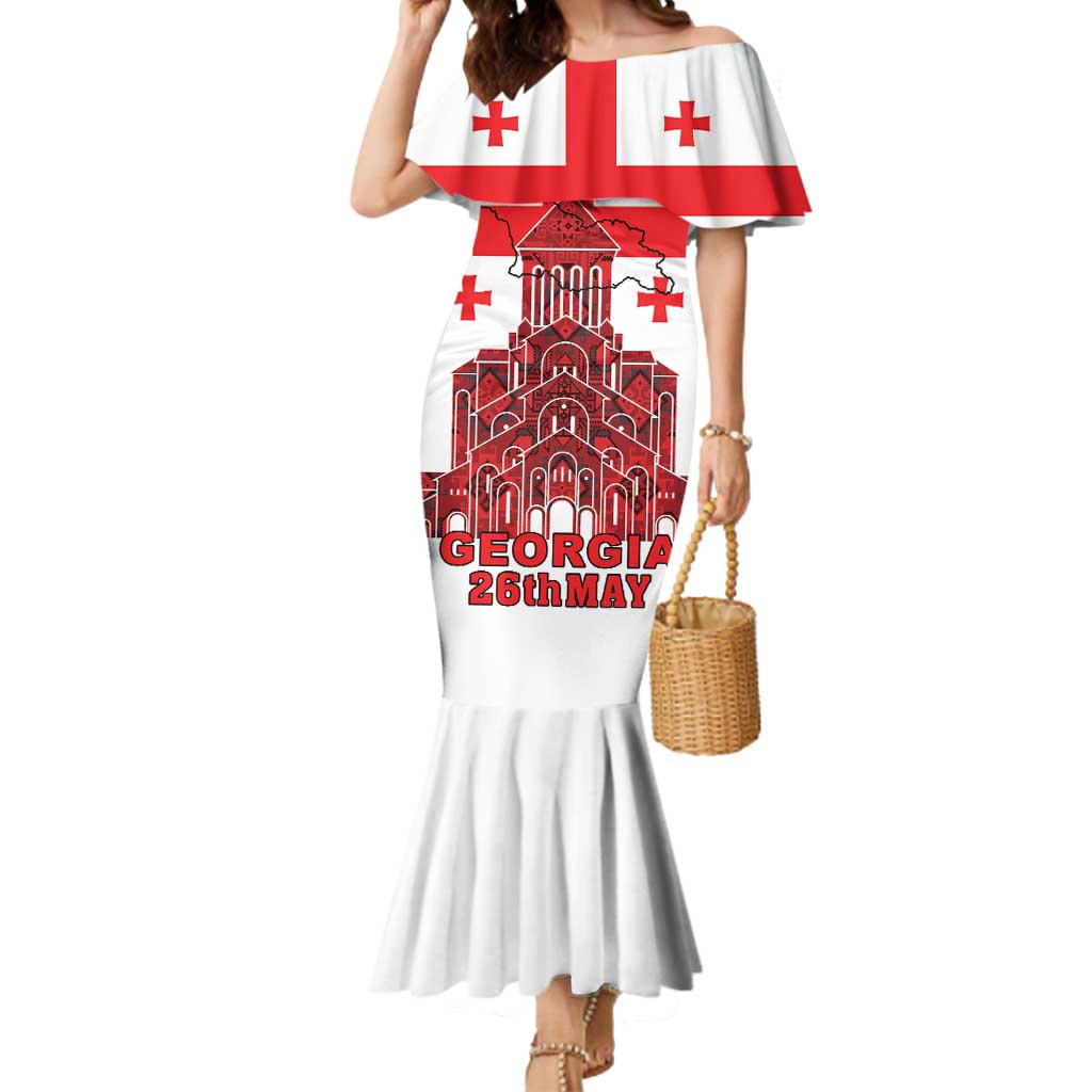 Georgia Independence Day Mermaid Dress Sameba Dzala Ertobashia