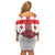 Georgia Independence Day Off Shoulder Short Dress Sameba Dzala Ertobashia