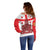 Georgia Independence Day Off Shoulder Sweater Sameba Dzala Ertobashia