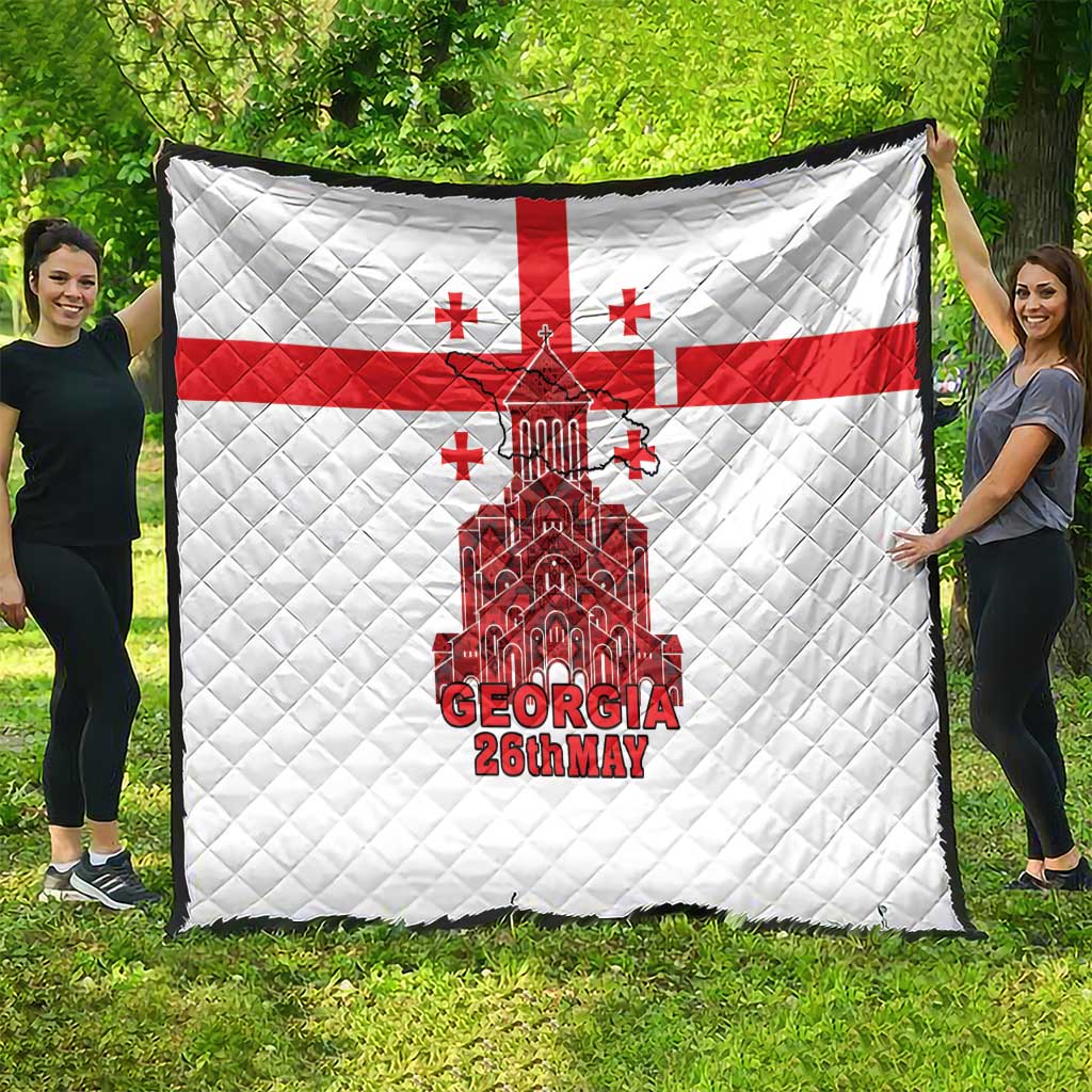 Georgia Independence Day Quilt Sameba Dzala Ertobashia