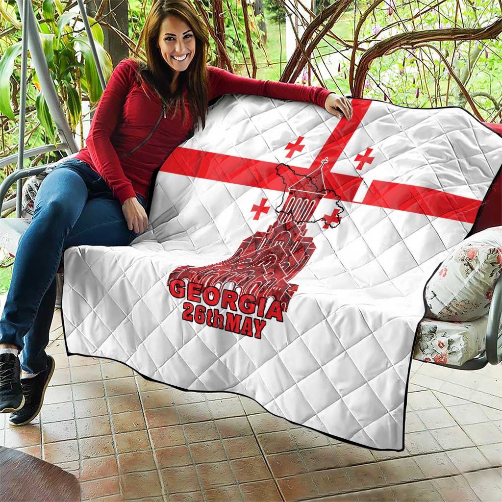 Georgia Independence Day Quilt Sameba Dzala Ertobashia