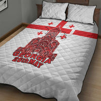 Georgia Independence Day Quilt Bed Set Sameba Dzala Ertobashia