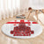 Georgia Independence Day Round Carpet Sameba Dzala Ertobashia