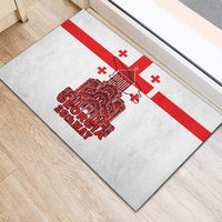 Georgia Independence Day Rubber Doormat Sameba Dzala Ertobashia
