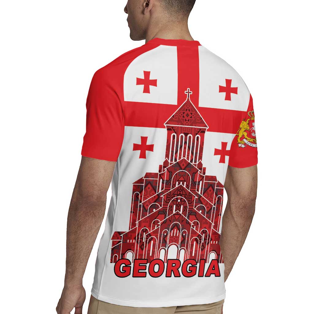 Georgia Independence Day Rugby Jersey Sameba Dzala Ertobashia