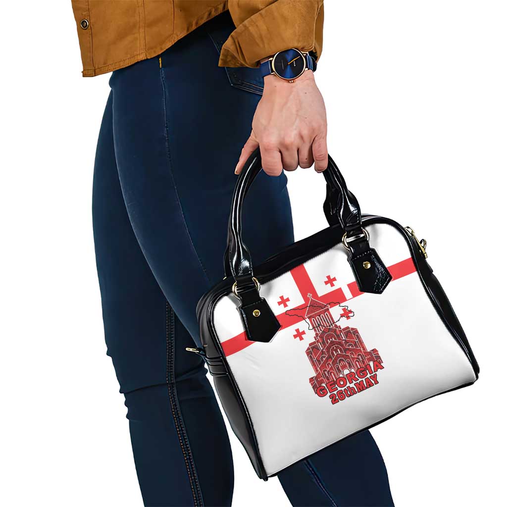 Georgia Independence Day Shoulder Handbag Sameba Dzala Ertobashia