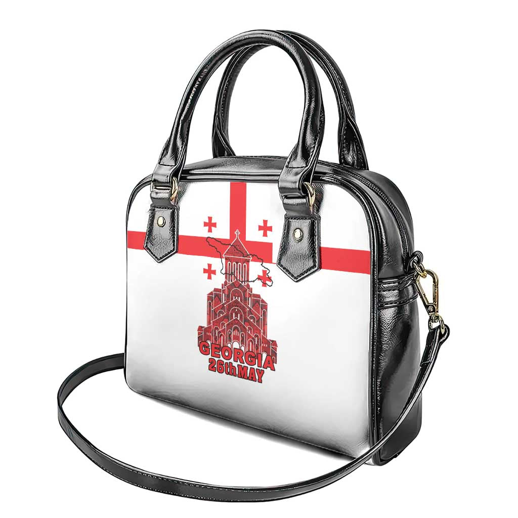 Georgia Independence Day Shoulder Handbag Sameba Dzala Ertobashia