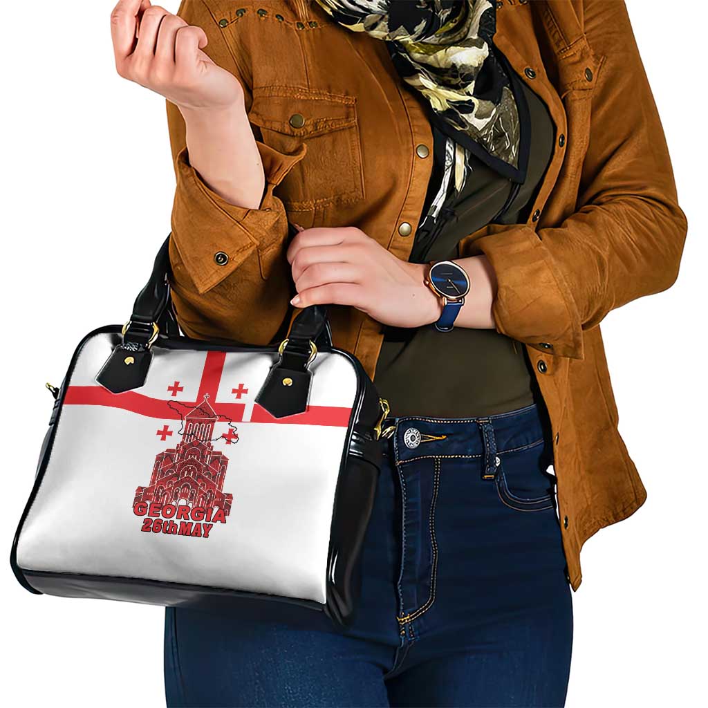 Georgia Independence Day Shoulder Handbag Sameba Dzala Ertobashia