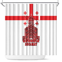 Georgia Independence Day Shower Curtain Sameba Dzala Ertobashia