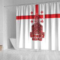 Georgia Independence Day Shower Curtain Sameba Dzala Ertobashia