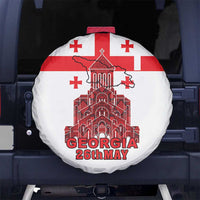 Georgia Independence Day Spare Tire Cover Sameba Dzala Ertobashia