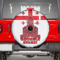 Georgia Independence Day Spare Tire Cover Sameba Dzala Ertobashia