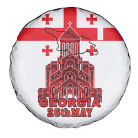 Georgia Independence Day Spare Tire Cover Sameba Dzala Ertobashia
