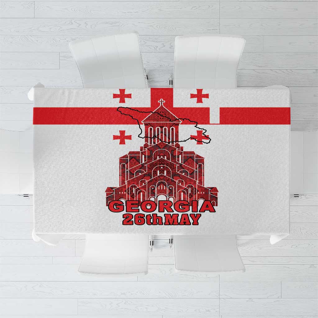 Georgia Independence Day Tablecloth Sameba Dzala Ertobashia
