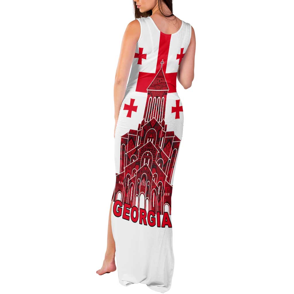 Georgia Independence Day Tank Maxi Dress Sameba Dzala Ertobashia
