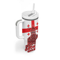 Georgia Independence Day Tumbler With Handle Sameba Dzala Ertobashia
