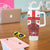 Georgia Independence Day Tumbler With Handle Sameba Dzala Ertobashia