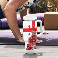 Georgia Independence Day Tumbler With Handle Sameba Dzala Ertobashia
