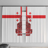 Georgia Independence Day Window Curtain Sameba Dzala Ertobashia