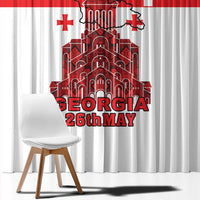 Georgia Independence Day Window Curtain Sameba Dzala Ertobashia