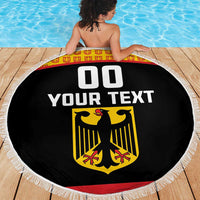 Custom Germany Hockey Beach Blanket Trager der Adler Flag Style