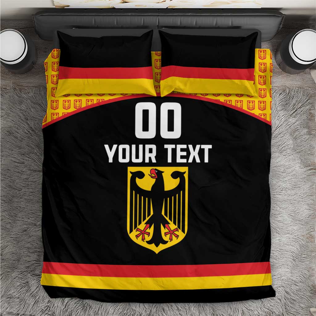 Custom Germany Hockey Bedding Set Trager der Adler Flag Style