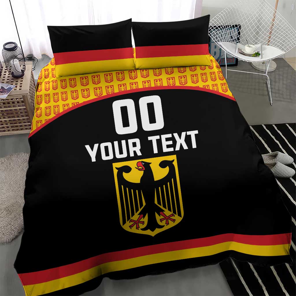 Custom Germany Hockey Bedding Set Trager der Adler Flag Style