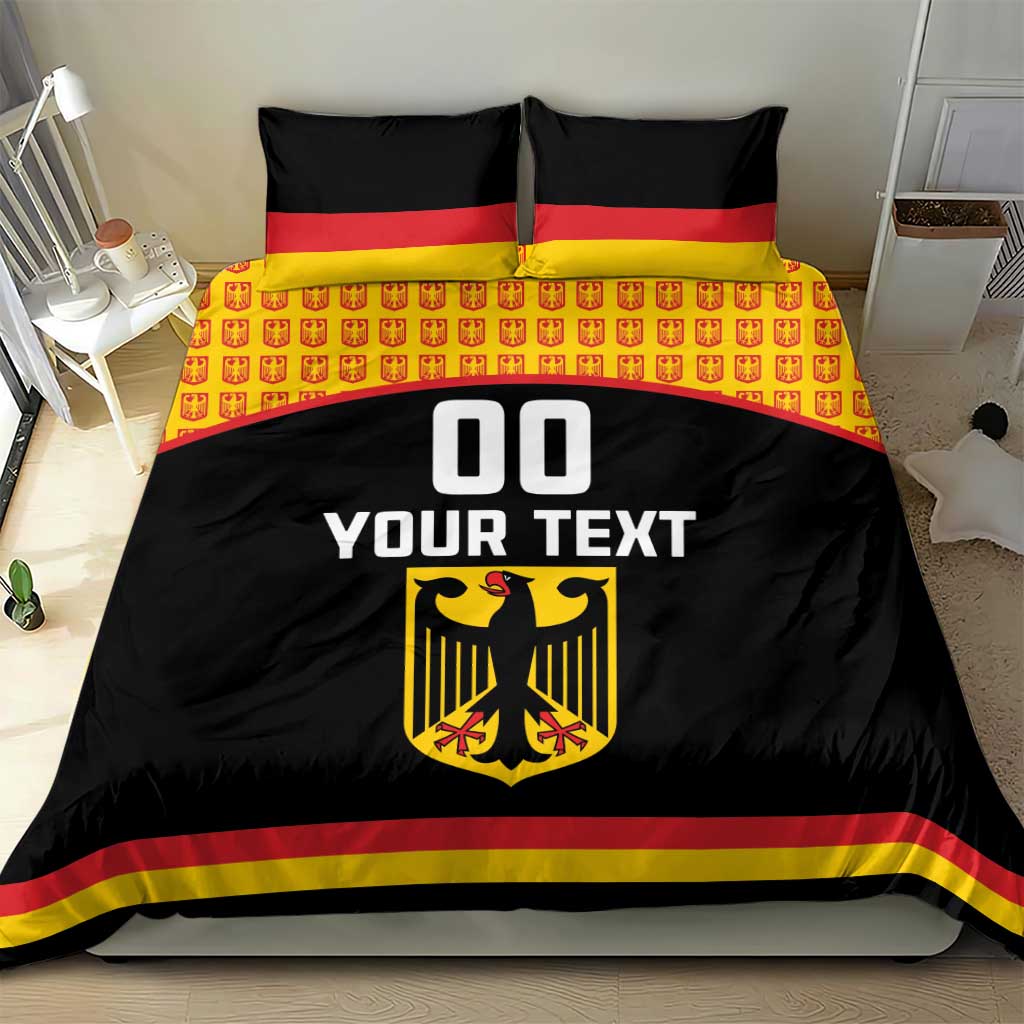Custom Germany Hockey Bedding Set Trager der Adler Flag Style