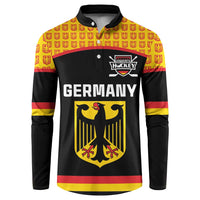 Custom Germany Hockey Button Sweatshirt Trager der Adler Flag Style
