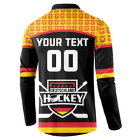 Custom Germany Hockey Button Sweatshirt Trager der Adler Flag Style