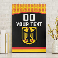 Custom Germany Hockey Canvas Wall Art Trager der Adler Flag Style