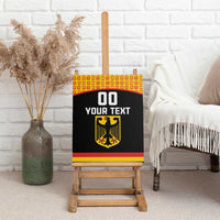 Custom Germany Hockey Canvas Wall Art Trager der Adler Flag Style
