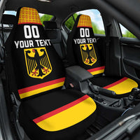 Custom Germany Hockey Car Seat Cover Trager der Adler Flag Style