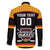 Custom Germany Hockey Family Matching Off The Shoulder Long Sleeve Dress and Hawaiian Shirt Trager der Adler Flag Style