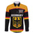 Custom Germany Hockey Family Matching Puletasi and Hawaiian Shirt Trager der Adler Flag Style