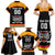 Custom Germany Hockey Family Matching Summer Maxi Dress and Hawaiian Shirt Trager der Adler Flag Style