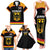 Custom Germany Hockey Family Matching Tank Maxi Dress and Hawaiian Shirt Trager der Adler Flag Style