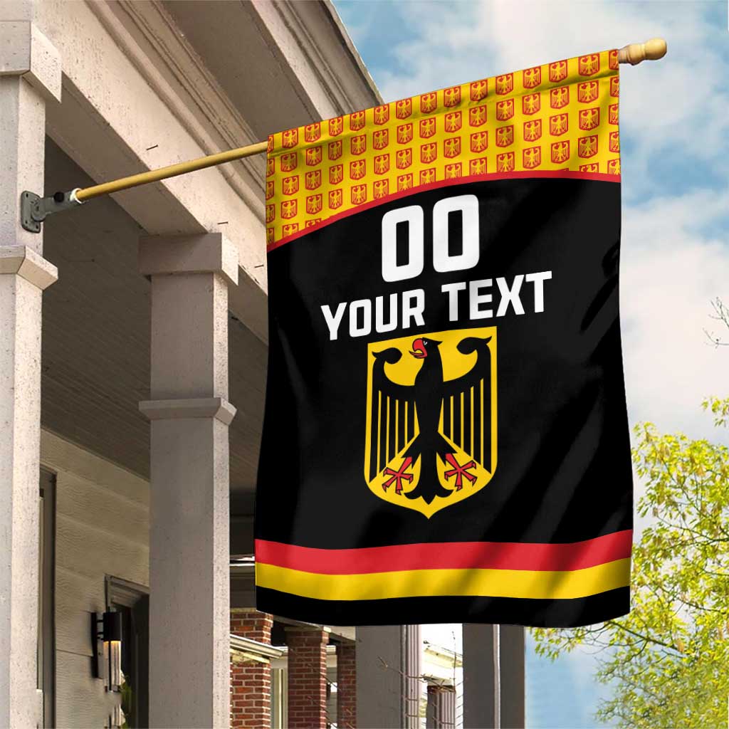 Custom Germany Hockey Garden Flag Trager der Adler Flag Style