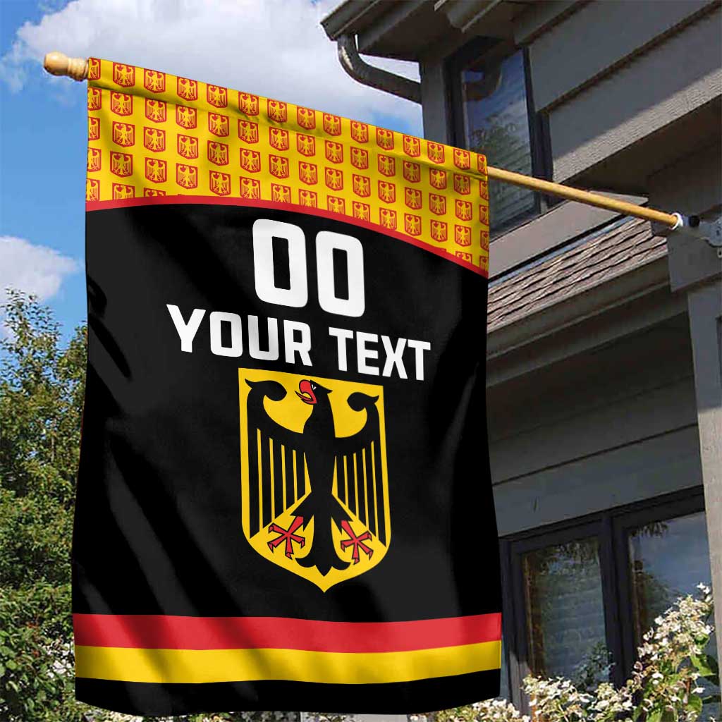 Custom Germany Hockey Garden Flag Trager der Adler Flag Style