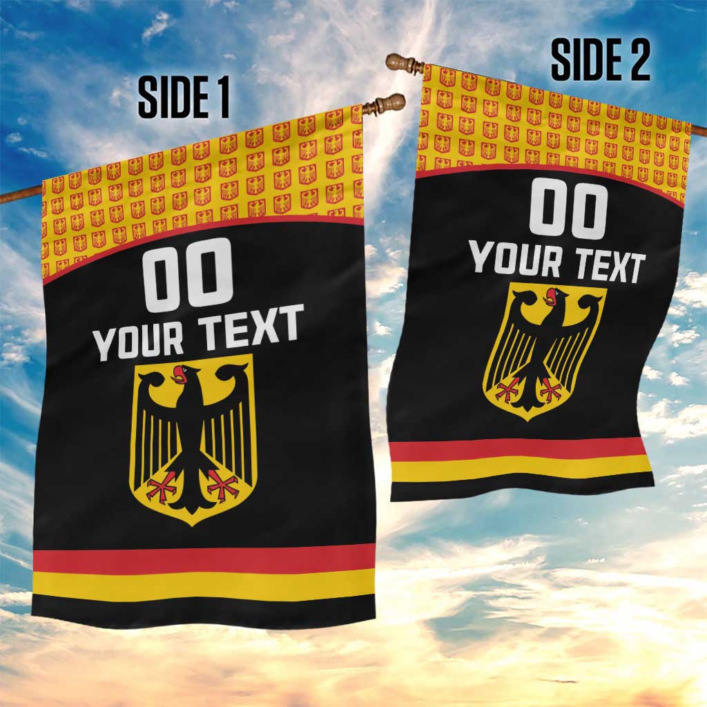 Custom Germany Hockey Garden Flag Trager der Adler Flag Style