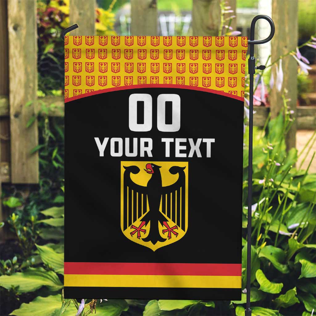 Custom Germany Hockey Garden Flag Trager der Adler Flag Style