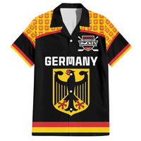 Custom Germany Hockey Hawaiian Shirt Trager der Adler Flag Style