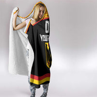 Custom Germany Hockey Hooded Blanket Trager der Adler Flag Style