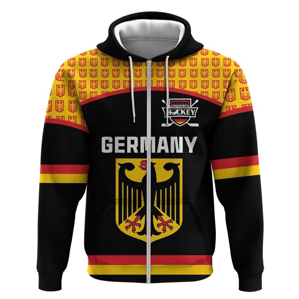Custom Germany Hockey Hoodie Trager der Adler Flag Style
