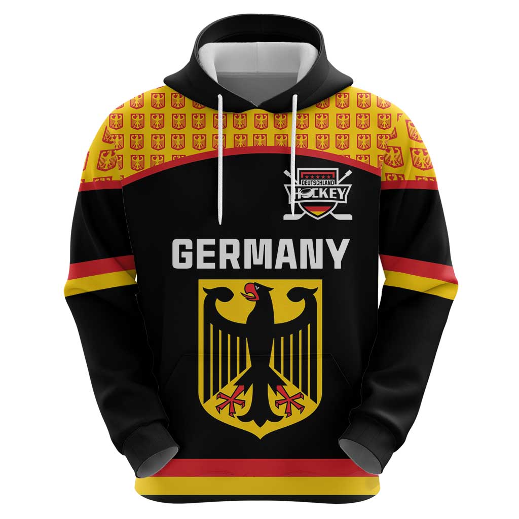 Custom Germany Hockey Hoodie Trager der Adler Flag Style