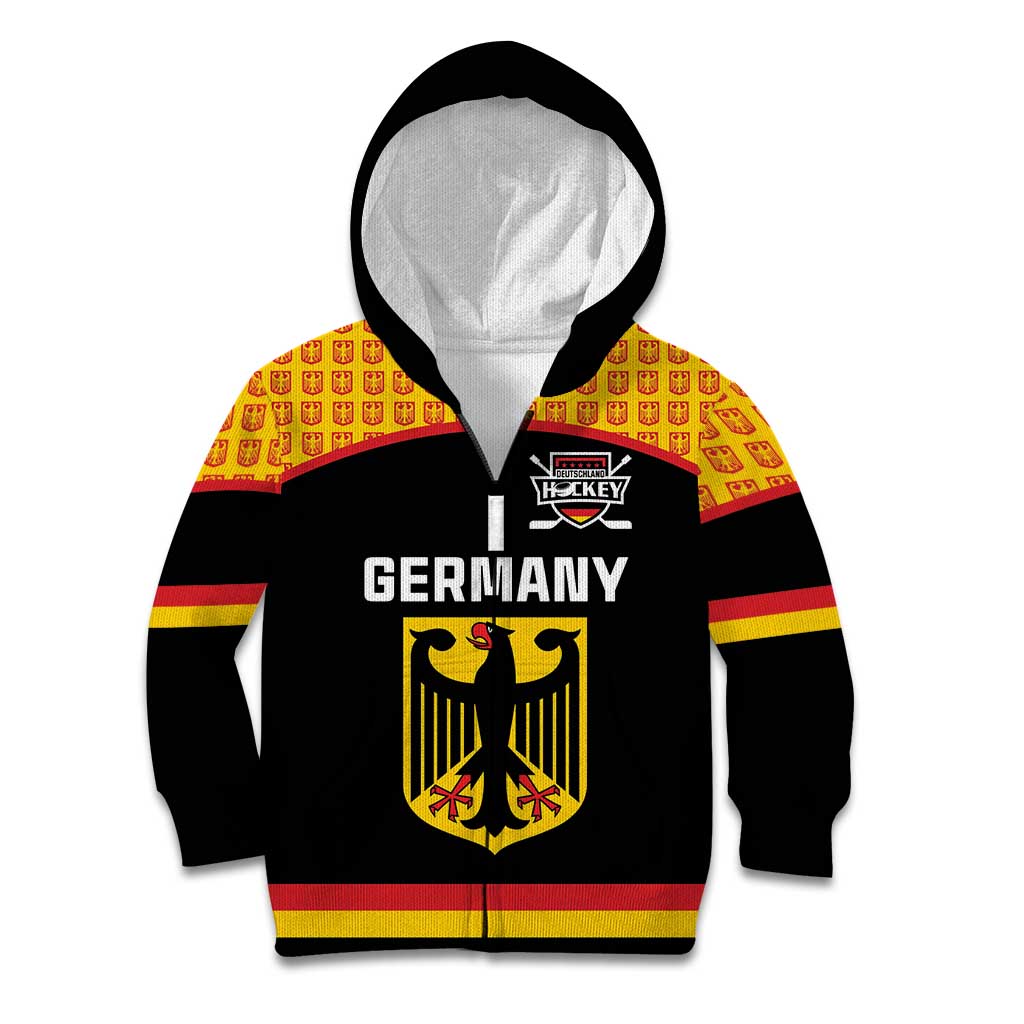 Custom Germany Hockey Kid Hoodie Trager der Adler Flag Style