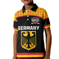 Custom Germany Hockey Kid Polo Shirt Trager der Adler Flag Style